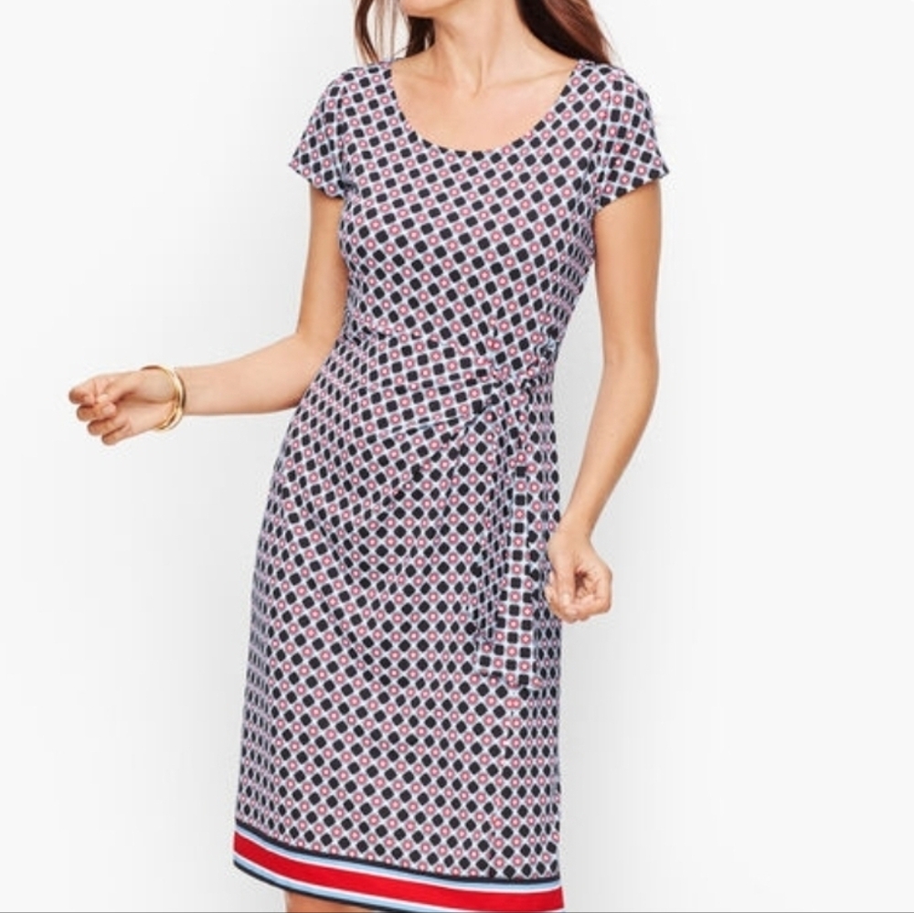 Ruched Jersey Sheath Dress by Talbots